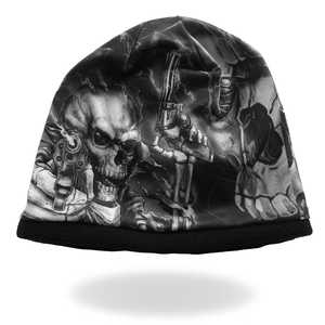 Gorros de Invierno Tejidos Cálidos de Algodón 100% Personalizados, Estilo Unisex con Diseño de Calavera - Gorras Casuales de Alta Calidad para Exteriores - Product Image 5