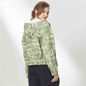 ODM impermeable logotipo personalizado cintura elástica abrigo chaqueta para las señoras - Product Image 4