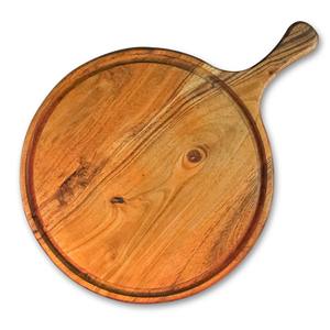 Plateau alimentaire en bois de qualité supérieure, plateau de service en bois d'acacia pour fromage, pain, fruits, décoration de cuisine et de salle à manger - Product Image 5