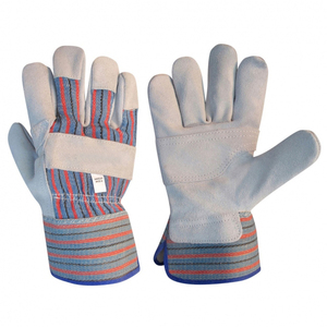 Customize Logo Cowhide Leather Flexible Utility Safety Work <b>Gloves</b> Wholesale Price <b>Touch</b> <b>Screen</b> Rigger Working <b>Gloves</b> - Product Image 2