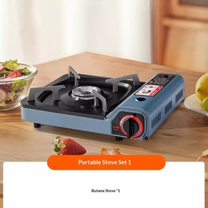 Estufa de Camping Portátil para Exteriores, Resistente al Viento, con Tanque de Gas, Estufa de Gas Comercial con Encendido Magnético - Product Image 5