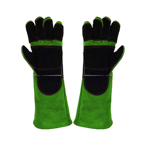 Gants de travail pour soudeurs résistants à la chaleur extrême, très tendance, de qualité supérieure, respirants, en cuir, pour la sécurité au travail - Product Image 3