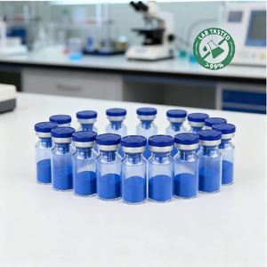 Viales de Péptidos de Cobre Azul GHK Cu de Primera Calidad, 50 mg 100 mg, para Uso Cosmético, Reafirmante Corporal, Entrega Segura, en Stock - Product Image 3