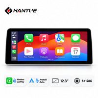12.3 inç Android 15 Araç Multimedya Oynatıcısı, Carplay özellikli Otomobil Radyosu Stereo GPS Navigasyon, BMW 7 Serisi F01 F02 F03 F04 için