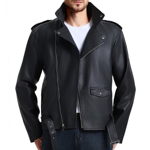 Custom Leather Outerwear for Men Genuine Leather Jacket Suitable for Fashion and Retail Collections - Product Image 6