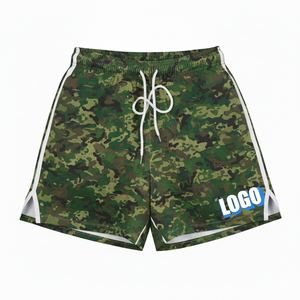 Shorts Personalizados de Poliéster y Spandex Tejido para Hombre, Shorts de Secado Rápido al por Mayor, Shorts de Baño, Shorts de Playa, Shorts Casuales de Malla para Hombre - Product Image 5