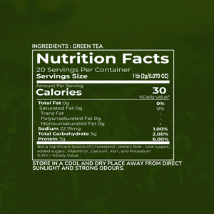 ชาเขียวคลาสสิก100% Bag-2G บริสุทธิ์ x 20ชิ้น - Product Image 5