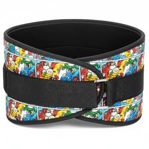 Ceinture de musculation en néoprène Anime à verrouillage rapide, ceinture de musculation réglable en néoprène épais 9 mm, ceinture Anime - Product Image 2