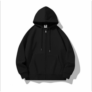 Sweat à capuche homme personnalisé en molleton épais d'hiver, coupe décontractée, brodé, coupe-vent numérique, 100% coton, confortable, OEM ODM - Product Image 2