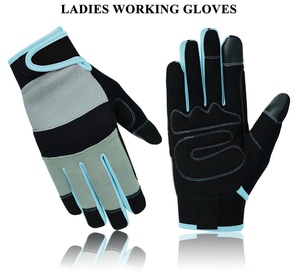 Gants de travail en cuir personnalisés, gants légers et doux en cuir de mouton jaune de qualité supérieure, gants de sécurité - Product Image 1