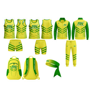 Nuevo Conjunto de Uniforme Deportivo Personalizado para Atletismo, Ropa Deportiva para Entrenamiento de Carrera y Eventos de Equipo - Product Image 2