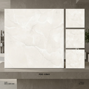 Azulejos de Porcelana con Aspecto de Mármol Moderno y Suave, 600x600mm, 8mm, Antideslizantes, Esmaltados, Adhesivos, para Baño, Villa, Diseño 60x60cm - Product Image 5