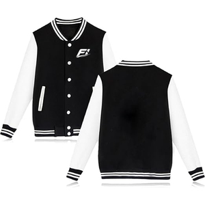 Chaqueta de Béisbol Personalizada 2027 al por Mayor, Chaquetas Varsity Letterman, Ropa Exterior para Marcas de Streetwear de EE. UU., Ropa Y2K, Proveedor OEM a Granel - Product Image 1