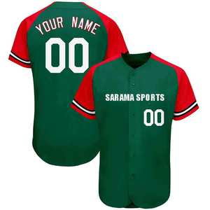 Baseball <b>Shirt</b> Custom Digital Print Logo Name Breathable Quick-Dry 100% <b>Polyester</b> Sportswear Unisex Baseball <b>Shirt</b> - Product Image 1