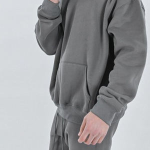 Hoodies surdimensionnés pour hommes, tendance, anti-rides, vente en gros, prix bas - Product Image 5