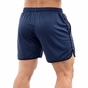 Pantalones Cortos Deportivos de Color Sólido para Hombre, Cintura Elástica, para Gimnasio, Correr, Entrenamiento, Poliéster Ligero, Atlético, Cómodo - Product Image 2