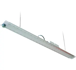 Industrial led linear high bay light for warehouse remote control smart control 5ft UL