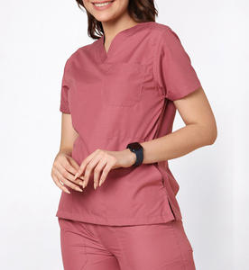 Uniformes de Hospital con Logotipo Personalizado, Pantalones Rectos Transpirables de Verano, Conjuntos de Uniformes Médicos de Alta Calidad, Top Deportivo Unisex de Manga Corta - Product Image 6