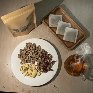 Herbal <b>Tea</b> Bags Purple Morinda Root Abelmoschus Natural Wellness Premium 2g NMPT Brand Vietnam OEM Private Label Available - Product Image 5