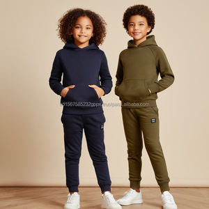 Sweat-shirt à capuche en coton tricoté décontracté et élégant pour garçons, anti-rétrécissement, imprimé, fabriqué au Bangladesh pour enfants - Product Image 1