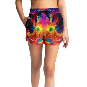 Nouveaux shorts de sport pour femmes, coupe skinny, élastiques, imprimés par sublimation, pour la course à pied, le fitness, l'entraînement, le tennis, le yoga, shorts d'été - Product Image 1