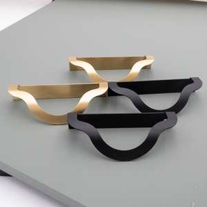 Poignée de meuble ovale en laiton de style ferme moderne pour tiroirs - Écologique, durable, installation facile - Product Image 5