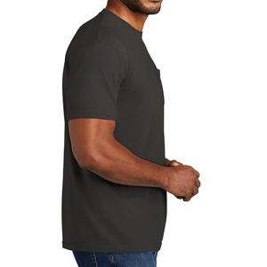 Camiseta de Jersey Sólida Informal para Hombre, Ligera y Transpirable para Verano, Cuello Redondo, Corte Regular, Manga Corta - Product Image 6