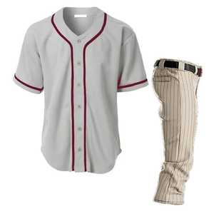 Uniformes de baseball personnalisés en sublimation pour grandes tailles - Design rétro de haute qualité avec service OEM - Product Image 4