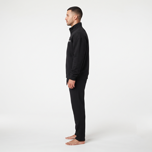 Ensemble de survêtement décontracté et sportif pour homme, personnalisé, avec capuche et fermeture éclair intégrale, vente en gros - Product Image 3