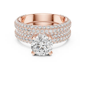 Export Quality 925 Sterling Silver Moissanite <b>Diamond</b> <b>Ring</b> Wholesale Manufacturer Direct Factory - Product Image 1