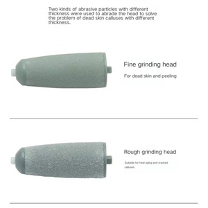 Rechargeable Electric Callus Remover Long Handle Double Sided Foot <b>File</b> Grinder Foot Rasp Pedicure Tool - Product Image 2