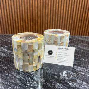 Premium <b>Mother</b> of Pearl Bakhoor Burner with Pearl Inlay Handmade Customized Color Religious Fragrance & Style Available India - Product Image 5