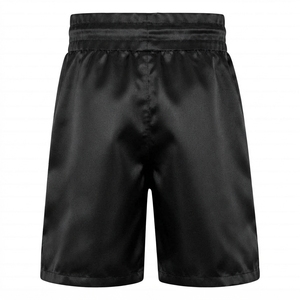 Pantalones Cortos de Entrenamiento de Muay Thai de Cintura Alta, Pantalones Cortos de Boxeo con Logotipo Personalizado, 100% Poliéster Elástico y Transpirable - Product Image 4