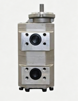 Pompe hydraulique 385-10234561 pour chargeuses sur pneus Komatsu 540-1 540B-1 W120-1 W120-2 W120-3 Déplacement 32 ml/r Débit 120 L/min 1