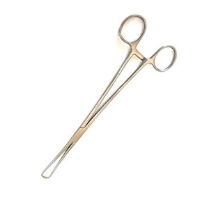 Pinza Uterina Schroeder Premium de Diente Único, Instrumento Quirúrgico Ginecológico de Acero Inoxidable, Certificado CE - Product Image 4