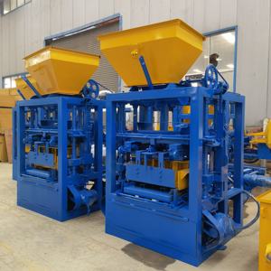 เครื่องผลิตบล็อกคอนกรีต QT4-24เครื่องทำอิฐซีเมนต์บล็อกกัวเตมาลาสำหรับโรงงานบล็อก - Product Image 5