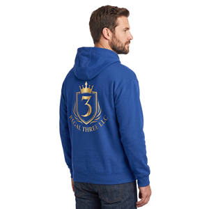 Sudadera con capucha gruesa de forro polar, estilo streetwear, extragrande, para hombre, con hombros caídos y estampado. - Product Image 2