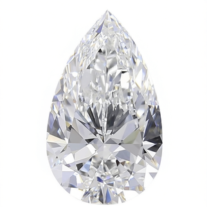 Diamant en vrac certifié IGI 5.01 PEAR VVS2, diamant cultivé en laboratoire - Product Image 2