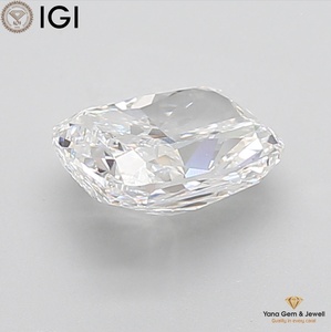 Diamant CVD de laboratoire en forme de coussin avec certificat IGI, couleur D, clarté VVS1, 3,00 carats, pour centre de bague de fiançailles - Product Image 5