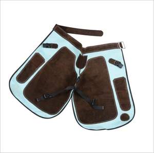 Novedad: Chaps de cuero hechos a mano para herradores, delantal de trabajo para herrado y recorte de pezuñas, equipo de protección. - Product Image 2