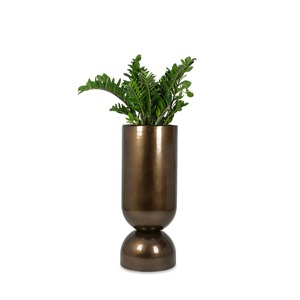 Macetero moderno de latón para una decoración elegante del hogar y el jardín. Macetero de latón de proveedor indio para exportación a granel. - Product Image 6