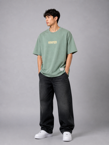 Camiseta Casual Premium de Algodón Tejido de 290 GSM, Gruesa, Transpirable, Antiarrugas, con Estampado Personalizado Delantero y Trasero - Product Image 3