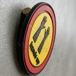 Wholesale <b>Rubber</b> Patches With Soft PVC Construction Detailed Branding Design And Clean Molded <b>Edge</b> Finish - Product Image 4