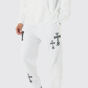 Survêtement de jogging à capuche de haute qualité pour hommes, ensemble de survêtement de jogging pour adultes en gros, survêtement de sport d'entraînement pas cher - Product Image 3