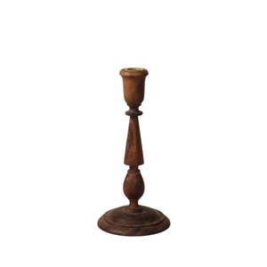 Awesome Look Wood Tapered Candlestick Holder for Home Decoration Handmade Candle Taper Stand Lighting Candle Taper On Sale - Product Image 1