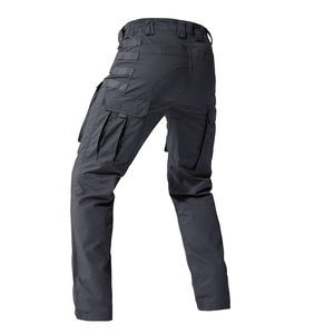 Pantalones cargo tácticos casuales para hombre, con múltiples bolsillos, impermeables, transpirables, antiestáticos, con cintura elástica y ecológicos. - Product Image 6