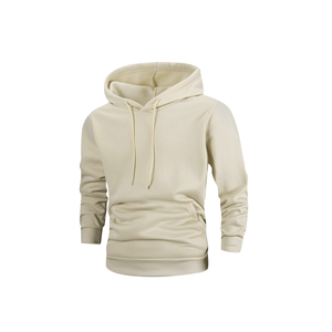 Conjunto Deportivo con Capucha para Hombre de Alta Calidad, Color Sólido, Poliéster/Algodón, Corte Regular, Cintura Elástica, Informal, para Invierno - Product Image 2