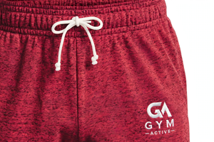 กางเกงขาสั้นผู้ชาย GYM ACTIVE สำหรับใส่ทุกวัน ระบายอากาศได้ดี สีพื้น เอวกลาง มีกระเป๋า ซิปปิด ปักลายสไตล์วินเทจ ผ้าแคนวาส 100% ผ้าฝ้าย - Product Image 4