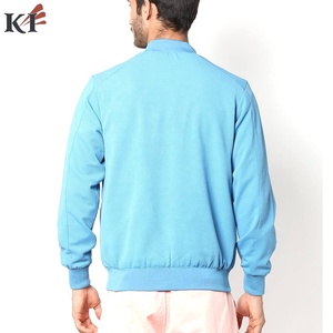 KEVEN IMPEX Vestes de sport pour hommes, confortables, respirantes, coupe-vent, grande taille, en toile réversible, écologiques, à col montant, collection automne - Product Image 2