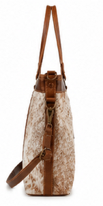 Sac fourre-tout en cuir Hairon de qualité supérieure pour femmes, sac à main de créateur gaufré, grande capacité, sac de voyage à bandoulière - Product Image 4